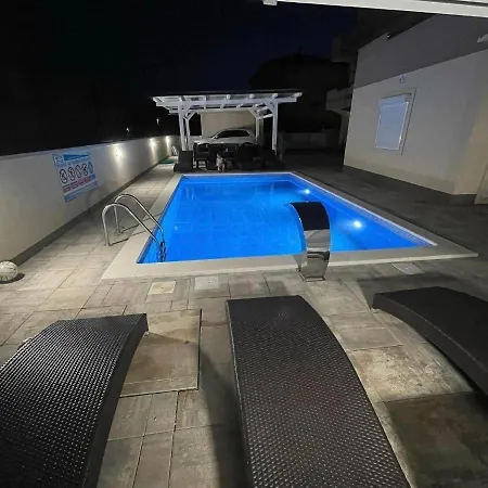 Apartment In Okrug Gornji With Sea View, Balcony, Air Conditioning, Wifi 5134-5